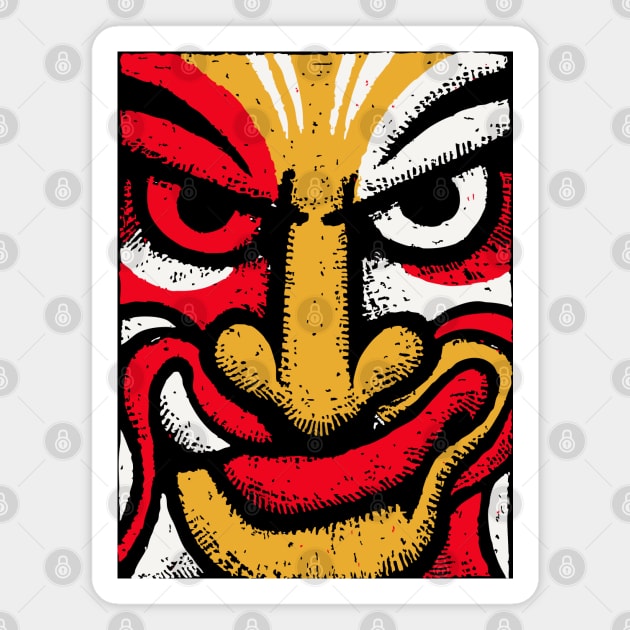 Primal Fear Clown | The Coulrophobia Archetype Magnet by TuncGK
